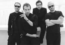 El grupo de música Coldplay