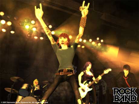 Imagen del videojuego Rock Band