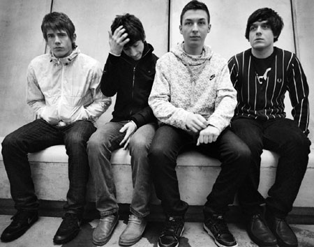 El grupo britanico Arctic Monkeys