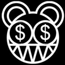Logo de Radiohead con los símbolos del dólar