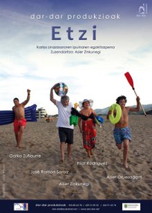 Cartel promocional de la obra Etzi