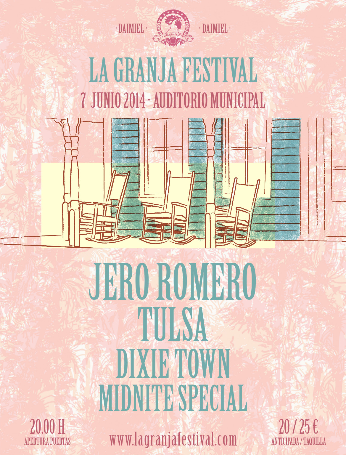 Cartel provisional del La Granja Festival 2014