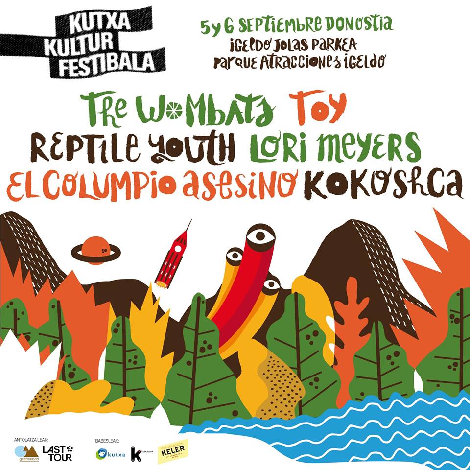 Cartel provisional del Kutxa Kultur Festibala 2014
