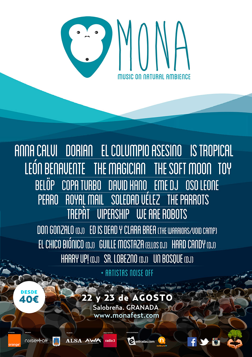 Cartel definitivo del Mona Fest 2014