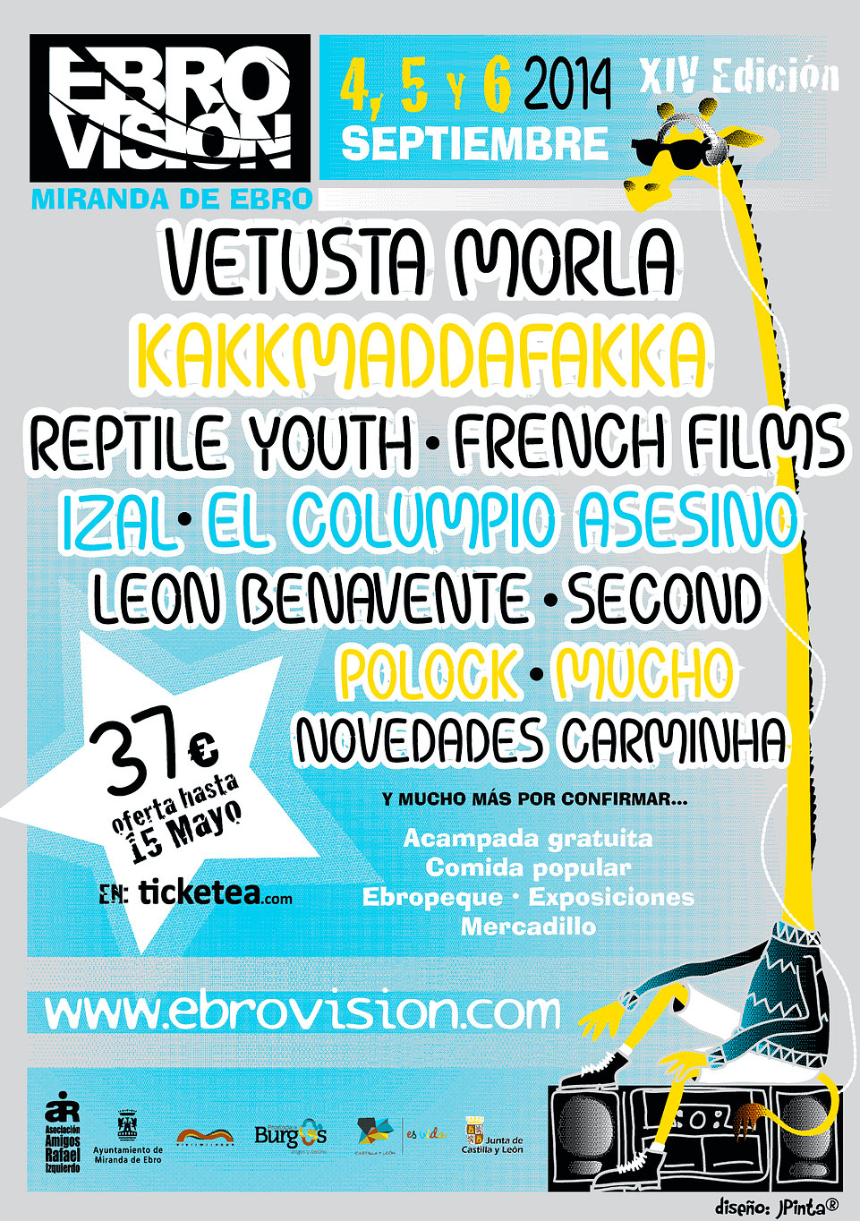 Cartel Provisional del EbrovisiÃ³n 2014