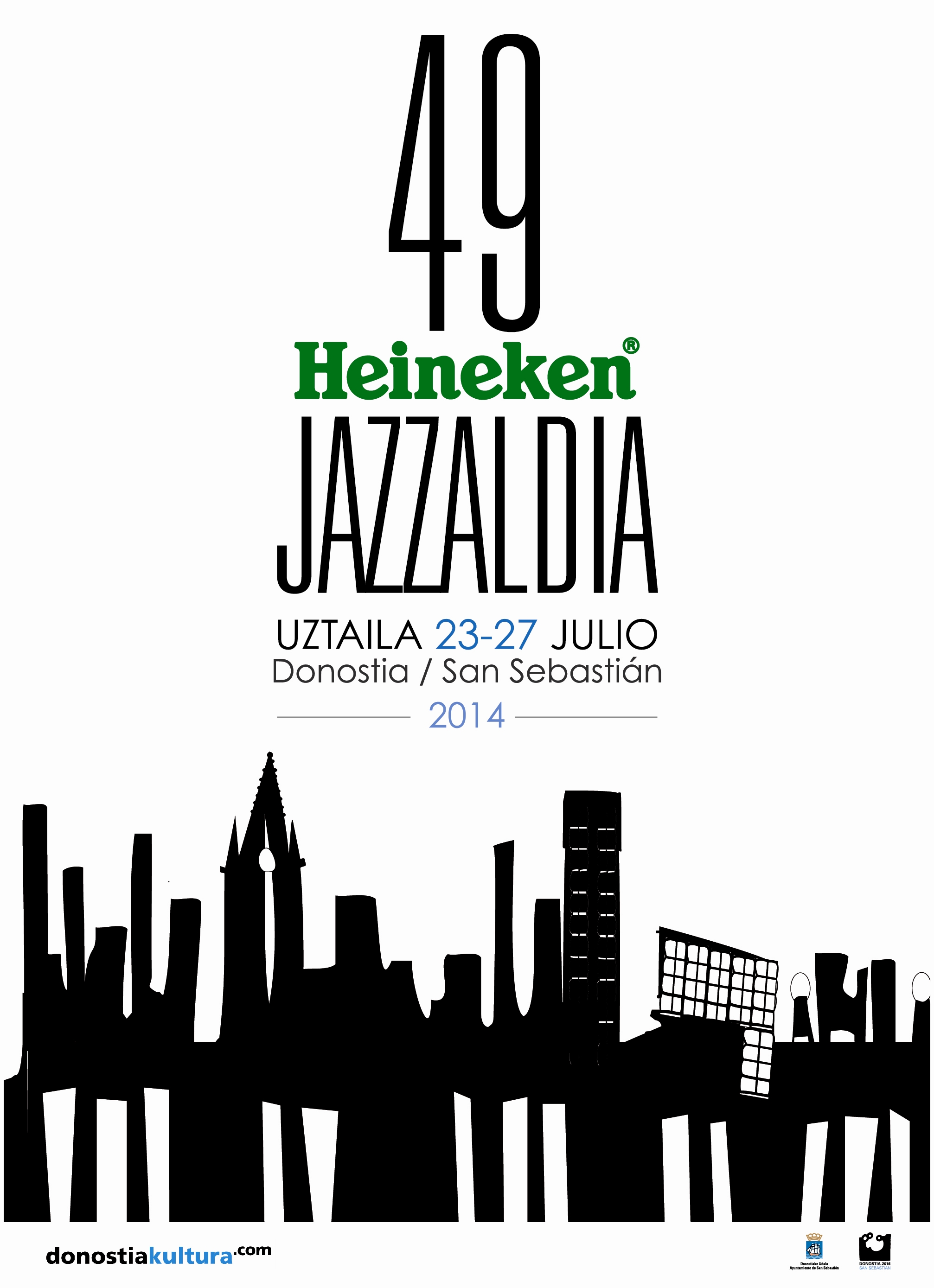 Cartel del 49 Heineken Jazzaldia
